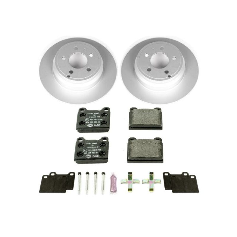 PowerStop Power Stop 94-97 Volvo 850 Rear Euro-Stop Brake Kit ESK3145 ESK3145 Photo - Primary