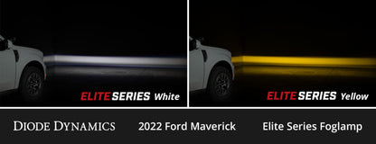 Diode Dynamics 2022+ Ford Maverick Elite Series Add-On LED Fog Light Kit Yellow DD7769 DD7769 User 5