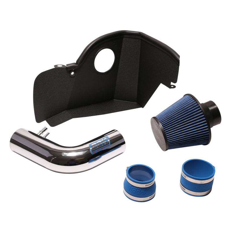 BBK Performance 2015-17 Ford Mustang V6 3.7L Power+Plus Cold Air Intake Kit - Chrome 1846 Photo - Unmounted