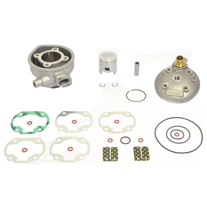 Athena 98-00 Aprilia 51 LC 50 47.6mm Bore 70cc 12mm Pin Domed Piston Big Bore Cylinder Kit w/Head 072400/1 072400/1 Photo - Primary