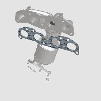 MagnaFlow Nissan OEM Grade Federal / EPA Compliant Manifold Catalytic Converter 49295 360 Degree Image Set