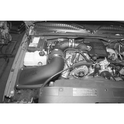 Banks Power 06-07 Chevy 6.6L LLY/LBZ Ram-Air Intake System - Dry Filter 0W57H 42142-D Photo - Mounted