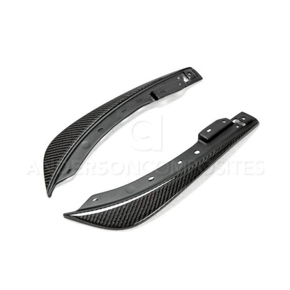 Anderson Composites 09-14 Dodge Challenger Front Bumper Canards AC-FBC0910DGCH-OE AC-FBC0910DGCH-OE Photo - Primary