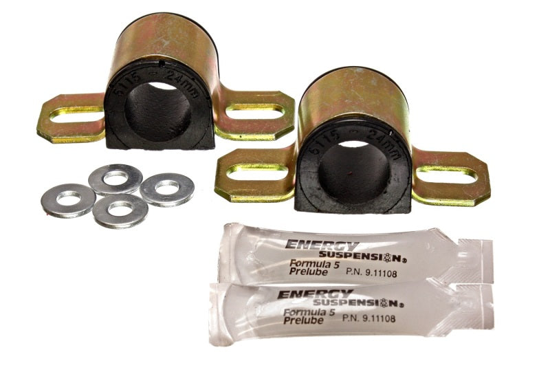 Energy Suspension Sway Bar Bushing Set Black Mazda RX-7 All 1986-1991 11.5104G Photo - Primary