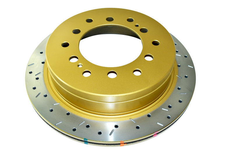 DBA 10+ Toyota 4Runner/FJ Cruiser Rear Drilled and Slotted 4000 Series Rotor 42737XS 42737XS Photo - out of package