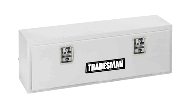 Tradesman Steel Top Mount Truck Tool Box (72in.) - White 86172