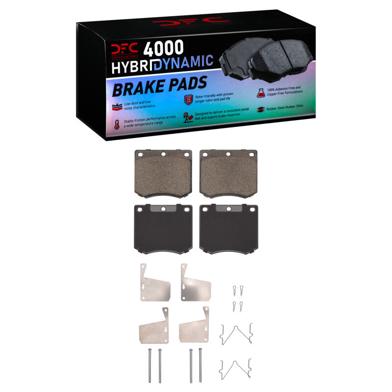 DFC DFC 4000 HybriDynamic Brake Pads Brakes, Rotors & Pads Brake Pads - OE main image