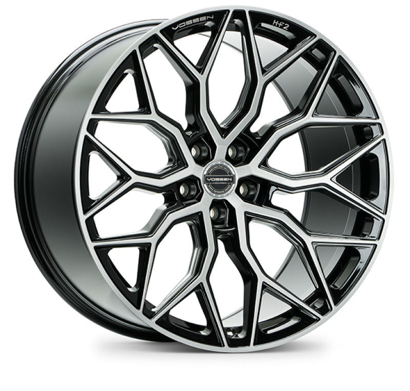 Vossen HF-2 24x10 / 5x130 / ET20 / Deep Face / 84.1 - Brushed Gloss Black Wheel HF2-4P61 HF2-4P61 Photo - Primary