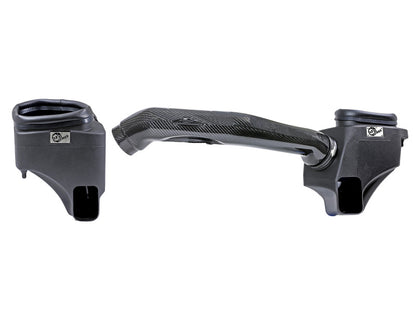aFe Track Series Stg 2 Carbon Fiber Intake w/Pro 5R Media 15-20 BMW M3/M4(F80/82/83) L6-3.0L(tt) S55 57-10006R 57-10006R Photo - Unmounted