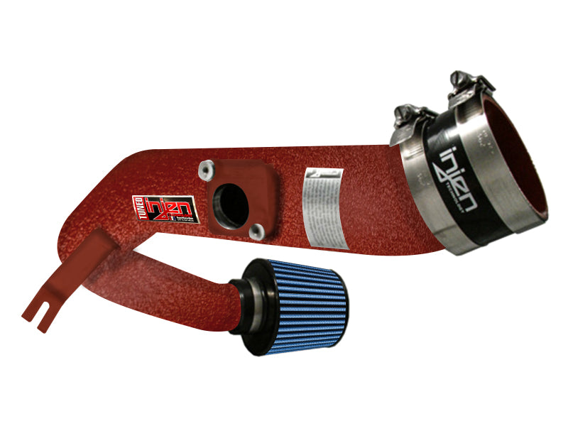 Injen Cold Air Intake Wrinkle Red - Subaru Impreza WRX STI 2004-2006 RD1200WR Photo - Primary