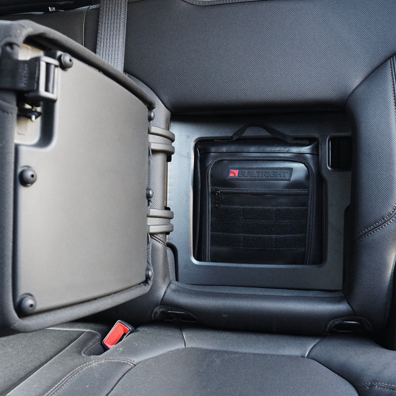BuiltRight Industries 2019+ Chevrolet Silverado / GMC Sierra Rear Seat Cubby Pouch 105107 105107 Photo - Mounted