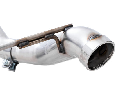 AWE Tuning 2021+ Ford Bronco 0FG Exhaust (No Tips) w/ Bash Guard 3015-21000 3015-21000 Photo - Close Up