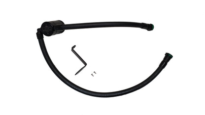 J&L 23-24 Ford F-250/F-350 7.3L Oil Separator 3.0 Passenger Side - Black Anodized 3094P-B 3094P-B Photo - Primary
