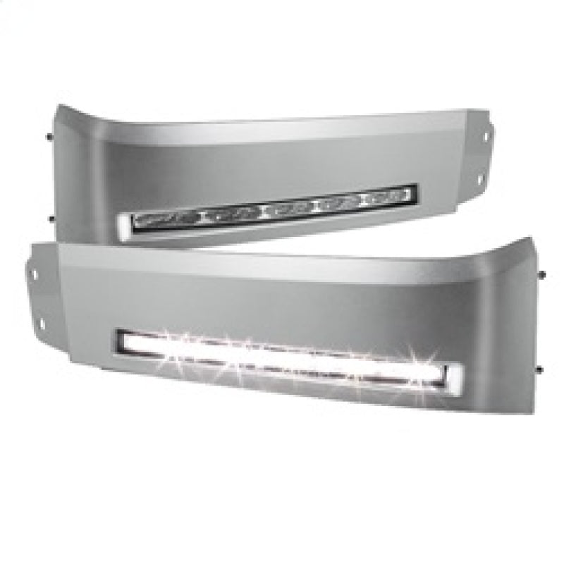 Spyder Toyota Tundra 07-13 Daytime LED Running Lights wo/switch Silver FL-DRL-TTU07-SIL 5077738 5077738 Photo - Primary