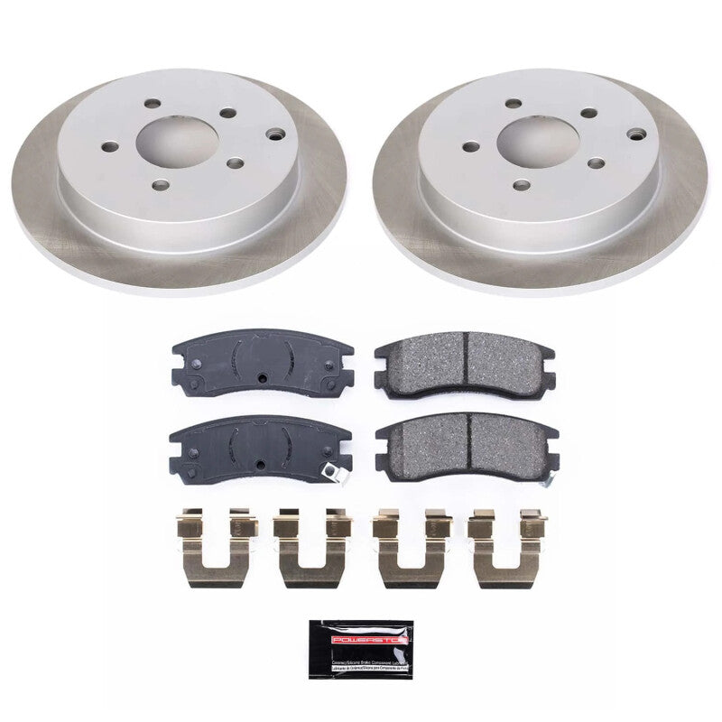 PowerStop Power Stop 02-04 Pontiac Montana Rear Semi-Coated Rotor Kit SC5135 SC5135 Photo - Primary