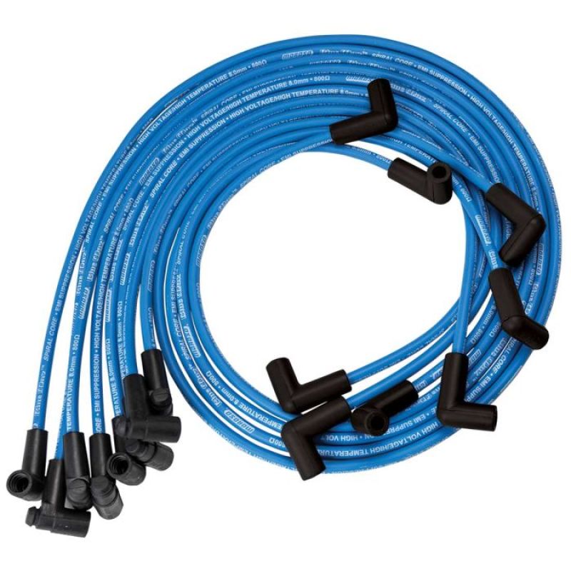 Moroso Custom Ignition Wire Set - Blue Max - Spiral Core 72561 72561 User 1