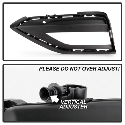 Spyder VW Jetta 19-20 OEM Style Fog Lights w/Universal Switch - Clear (FL-VJ2019-C) 5087164 5087164 User 2