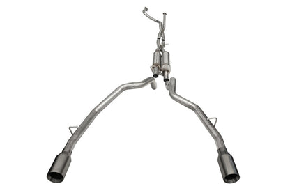 CORSA Performance Corsa 21-22 Dodge Ram TRX Crew Cab Xtreme Catback Exhaust Dual Rear Gunmetal Tip 21189GNM 21189GNM Photo - Primary