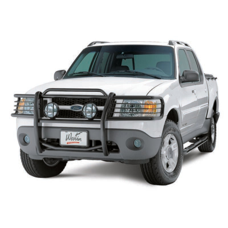 Westin 2001-2004 Ford Explorer Sport Sportsman Grille Guard - Black 40-0805 40-0805 Photo - Mounted