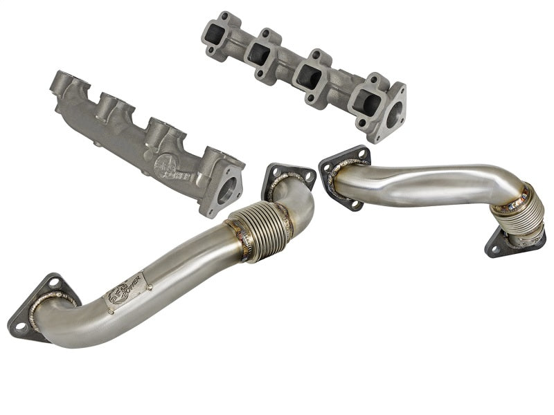 aFe  POWER 48-34009-PK BladeRunner Exhaust Manifold & Up-Pipes Combo 48-34009-PK Photo - Primary