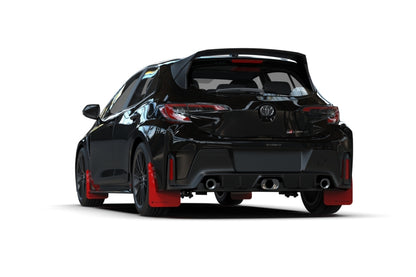 Rally Armor 2023 Toyota GR Corolla Red UR Mud Flap w/ White Logo MF89-UR-RD-WH MF89-UR-RD-WH User 1