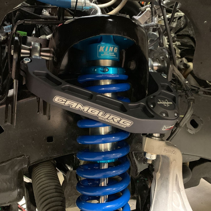 Camburg Ford F-150 2WD/4WD 04-20 KINETIK V2 Performance Billet Uniball Upper Arms CAM-110230-GRY CAM-110230-GRY Photo - Mounted
