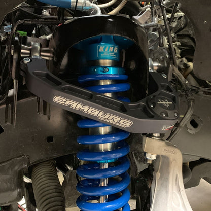 Camburg Ford F-150 2WD/4WD 04-20 KINETIK V2 Performance Billet Uniball Upper Arms CAM-110230-GRY CAM-110230-GRY Photo - Mounted