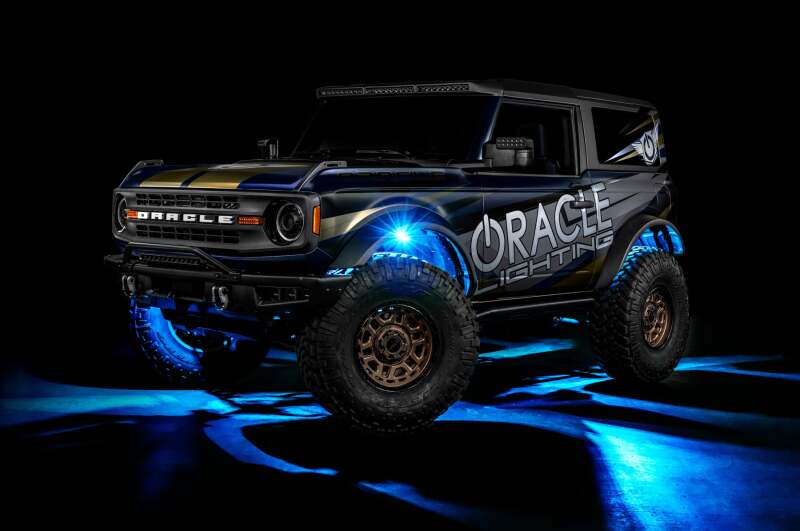 ORACLE Lighting Oracle Underbody  RGB+W Wheel Well Rock Light Kit - 4 PCS - ColorSHIFT 5895-339 5895-339 Photo - lifestyle view