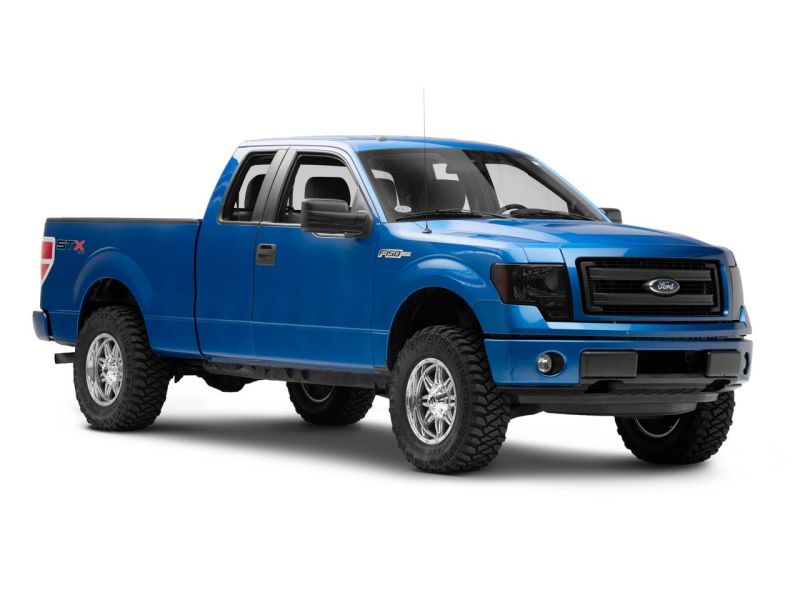 Raxiom 09-14 Ford F-150 Axial OEM Style Rep Headlights- Chrome Housing- SmokedLens T551344 T551344 Photo - Close Up