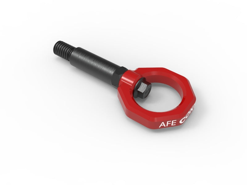 aFe Control Front Tow Hook Red BMW F-Chassis 2/3/4/M 450-502001-R 450-502001-R Photo - Primary