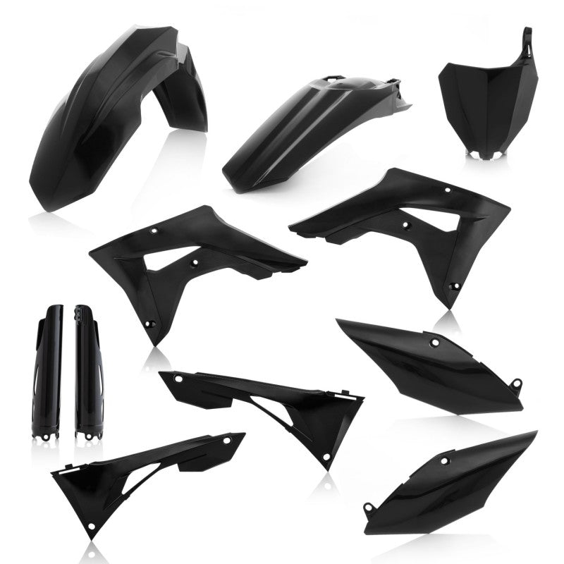 Acerbis 19-21 Honda CRF250RX/19-20 CRF450RX (Air Box Cover/ No Tank Cover) Full Plastic Kit - Blk 2736260001 2736260001 Photo - Primary