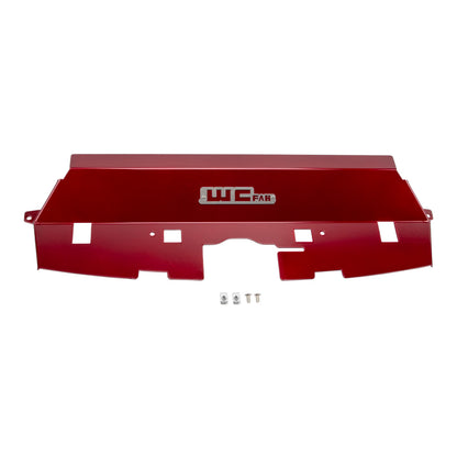 Wehrli 13-18 Cummins Fabricated Aluminum Radiator Cover - WCFab Red WCF100546-RED WCF100546-RED User 1