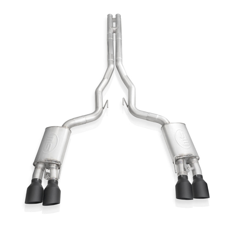 Stainless Works 2020 Ford GT500 Legend Catback H-Pipe Exhaust Factory Connect - Black Tips GT500CBHFCLB GT500CBHFCLB User 1