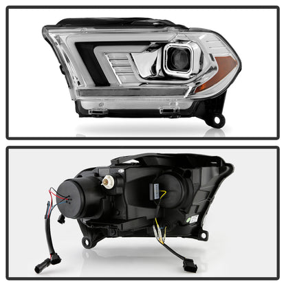 Spyder Dodge Durango 11-13 Halogen Model Only Projector Headlights - Chrome PRO-YD-DDU11SI-C 5088277 5088277 User 1