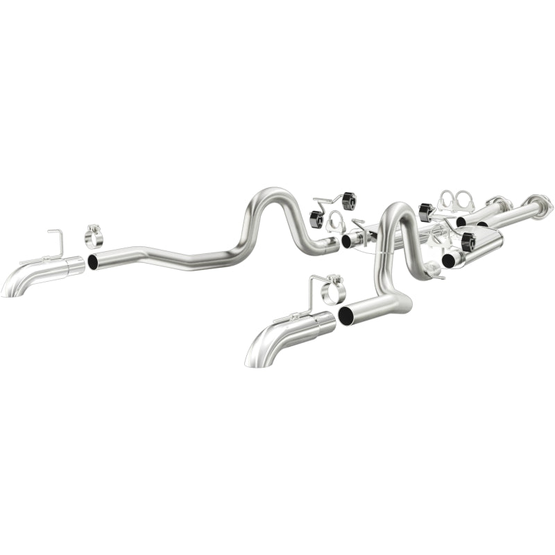 MagnaFlow Ford Mustang Street Series Cat-Back Performance Exhaust System 15632 Photo - Primary