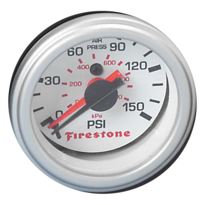 Firestone Replacement Pressure Gauge - White Face Dual GA Only (For PN 2241 / 2260) (WR17609201) 9201 9201 Photo - Primary