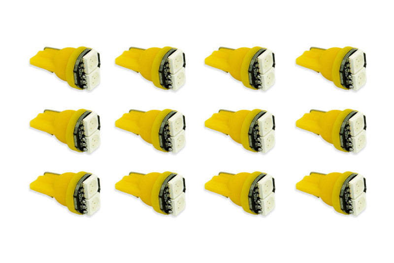 Diode Dynamics 194 LED Bulb SMD2 LED - Amber Set of 12 DD0032TW DD0032TW Photo - Primary