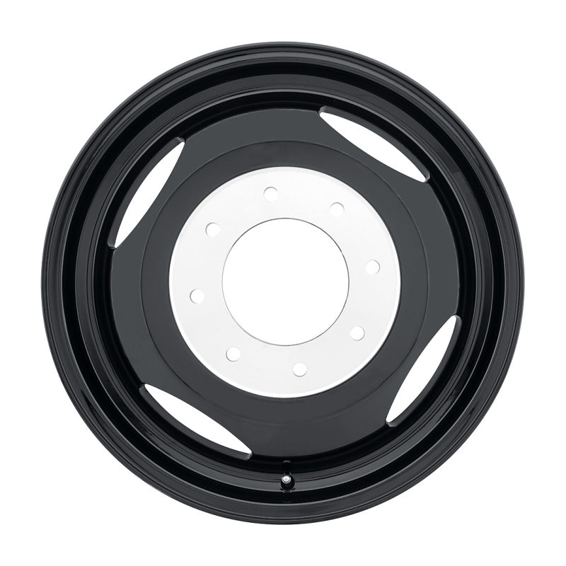 Weld Off-Road W100 20X8.25 Dualie Inner 8X200 ET98 BS8.50 Gloss Black 142.2 W10008292850 W10008292850 Photo - Primary