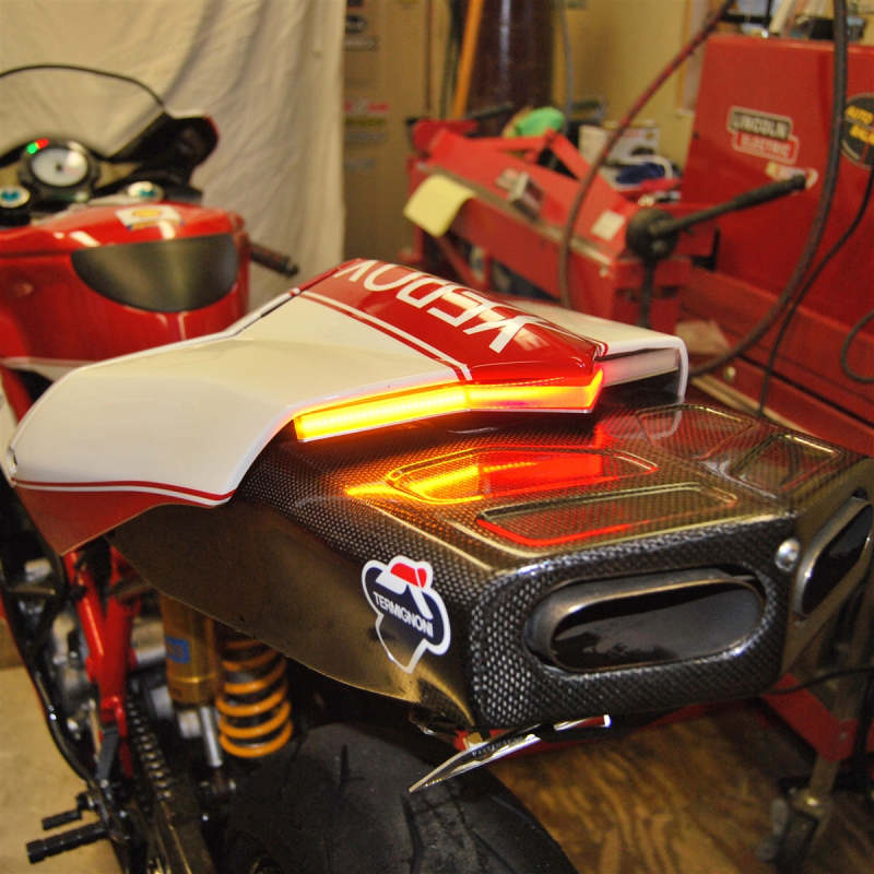 New Rage Cycles 03-06 Ducati 749 Fender Eliminator Kit w/Load EQ 749-FE 749-FE Photo - Primary