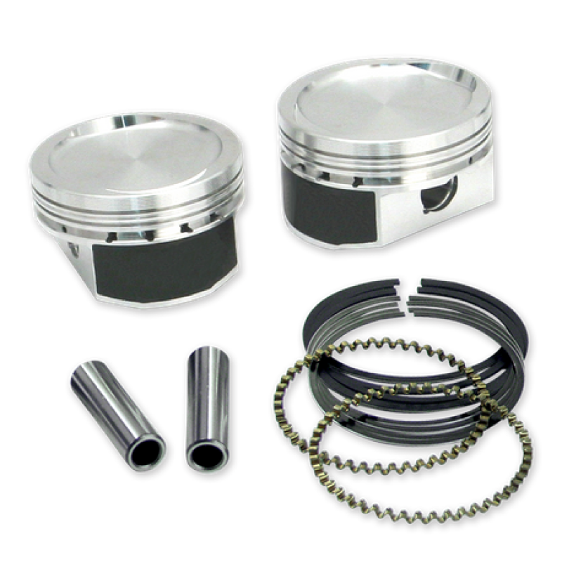 S&S Cycle 1986+ XL 3-1/2in +.010in 1200cc Conversion Piston Kit 106-5549 106-5549 User 1