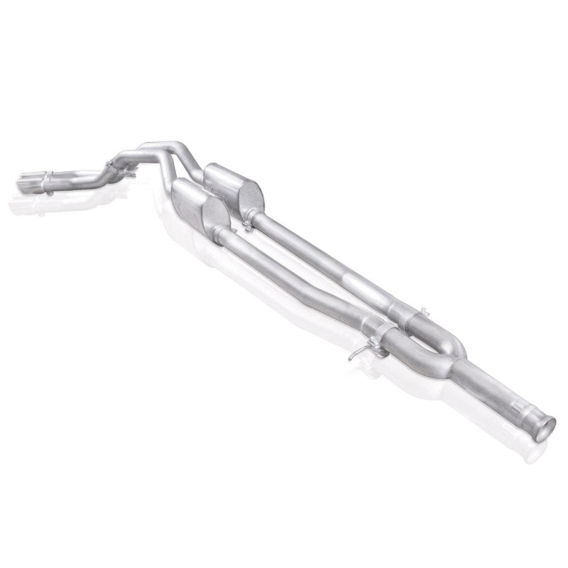 Stainless Works Chevy Silverado/GMC Sierra 2007-16 5.3L/6.2L Exhaust Y-Pipe Passenger Rear Tire Exit CT14CBY CT14CBY Photo - out of package