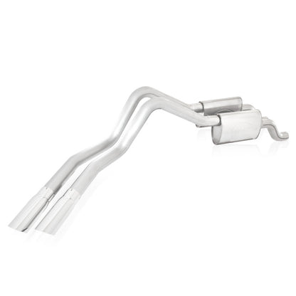 Stainless Works 2010-14 Raptor Exhaust 3in Chambered Mufflers Exits Behind Passenger Rear Tire FTR10CB FTR10CB Photo - Primary