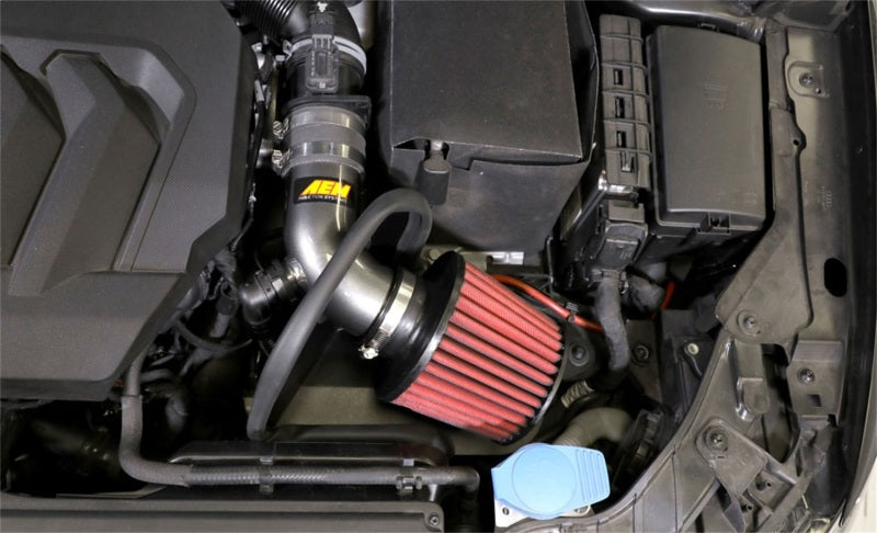 AEM Induction AEM 17-18 Audi A3 L4-2.0L F/I Cold Air Intake 21-840C 21-840C Photo - Mounted