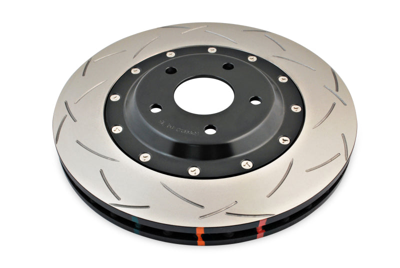 DBA 05-12 Corvette C6 w/Z06 pkg Front Slotted 5000 Series 2 Piece Rotor Assembled w/ Black Hat 52992BLKS 52992BLKS Photo - out of package