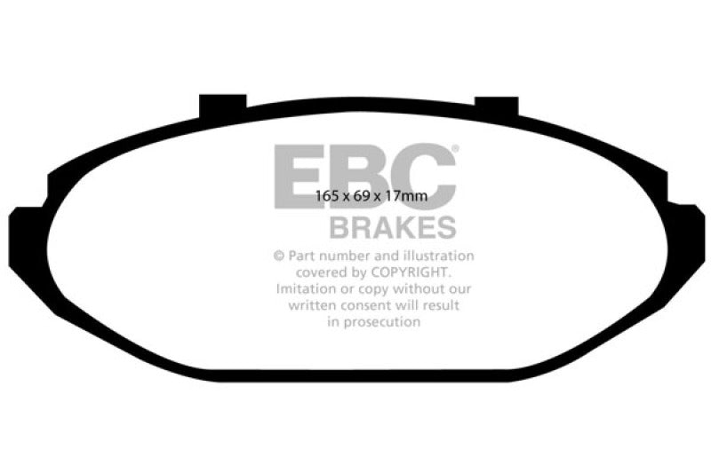 EBC Disc Brake Pad Set UD748 Photo - Primary