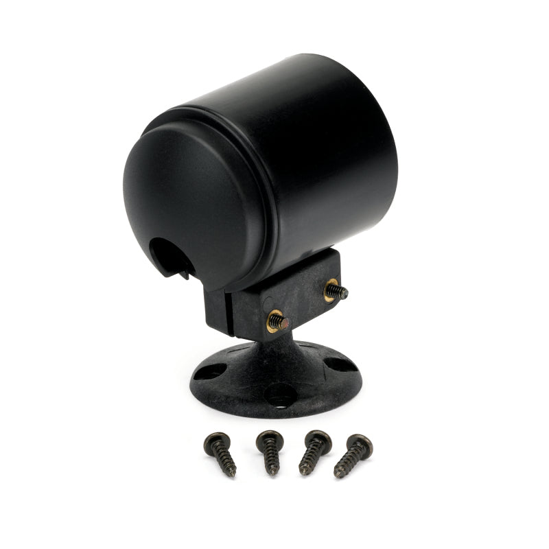 Autometer Gauge Mount, Roll Pod, Pedestal, Fits 2 1/16" Gauge, Black 48009 User 1