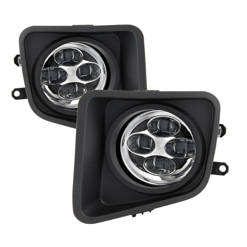 Spyder Toyota Tundra 2014-2016 Daytime DRL LED Running Fog Lights w/Switch Clear FL-DRL-TTU14-C 9031540 9031540 Photo - Primary