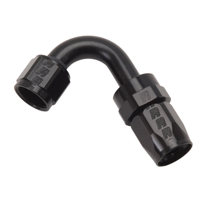 Russell -8 AN Full Flow 120° Tight Radius Hose Ends - Black 613415 Photo - out of package