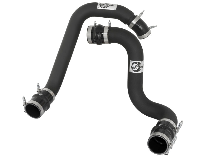 aFe BladeRunner 3in Intercooler Tubes Hot and Cold Side - Black: Ford Dies 46-20104-B Photo - Primary