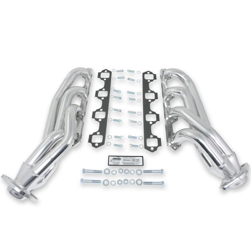 JBA 65-73 Ford Mustang 260-302 SBF 1-5/8in Primary Silver Ctd Mid Length Header 1650SJS 1650SJS Photo - Primary
